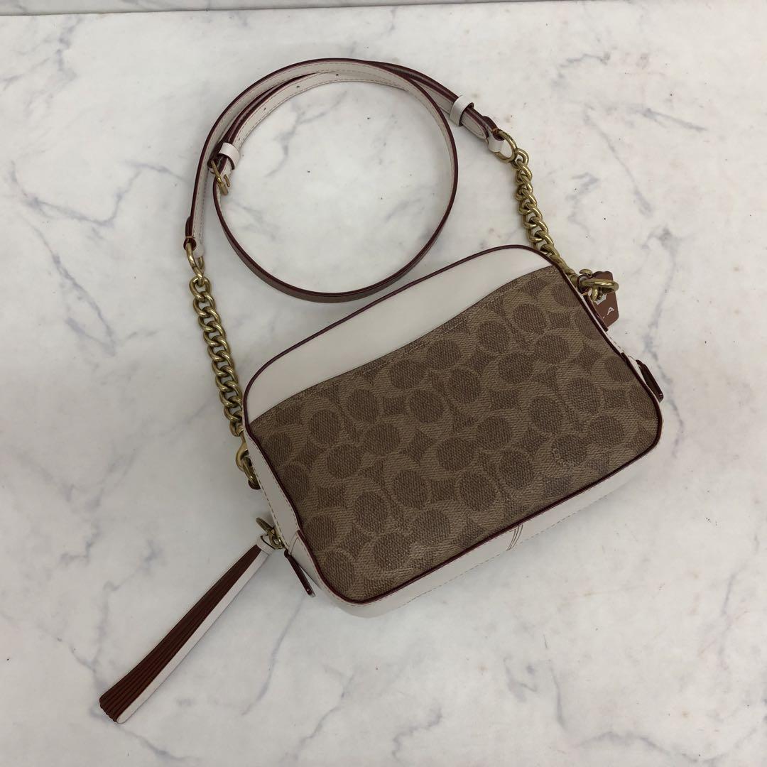 美品◆ コーチ ショルダーバッグ シグネチャー