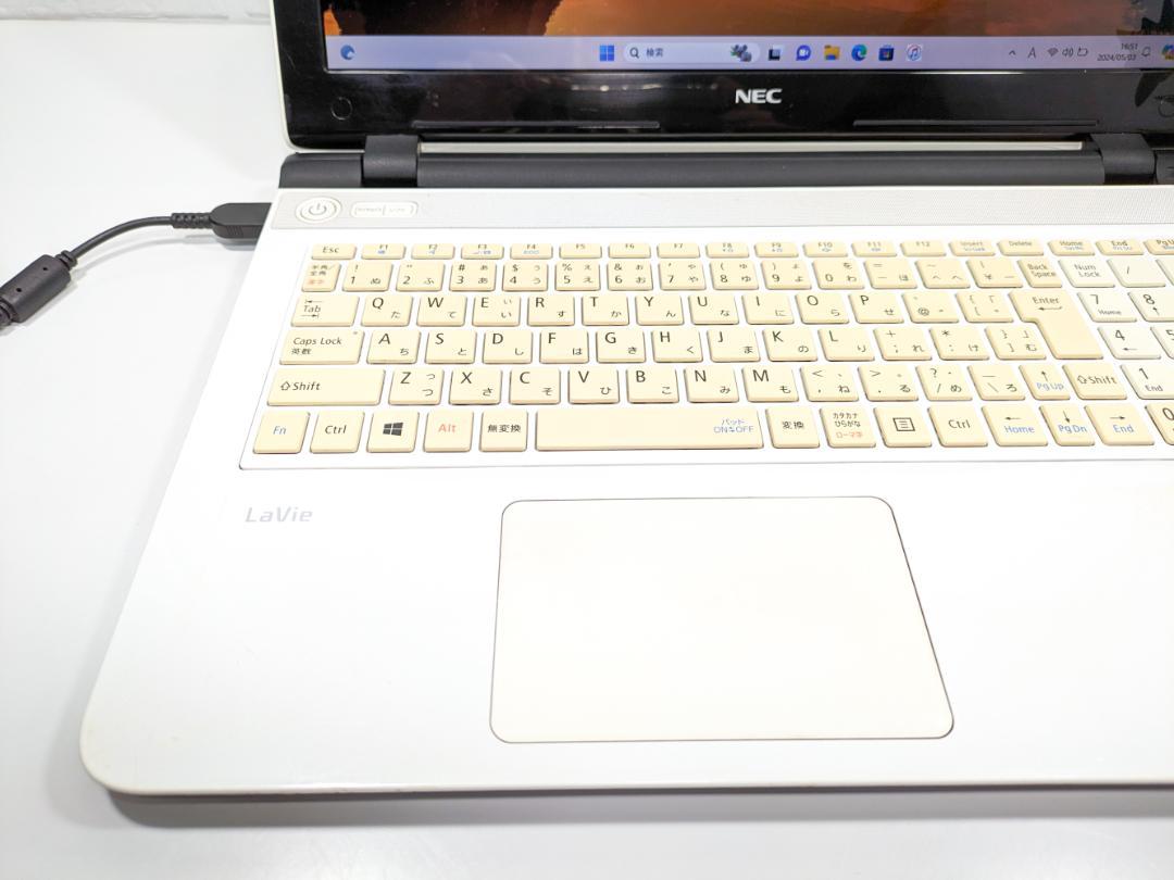 た*お様 Windows11ノートパソコン✨オフィス付き✨NEC　爆速SSD　W Windows11ノートパソコン✨オフィス付き✨NEC 爆速SSD Wi-Fi
