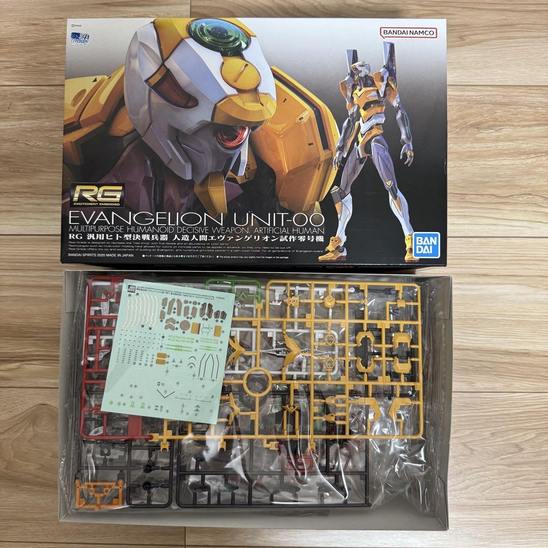 RG エヴァンゲリオン 初号機 2号機 試作零号機 Mark.06 4点