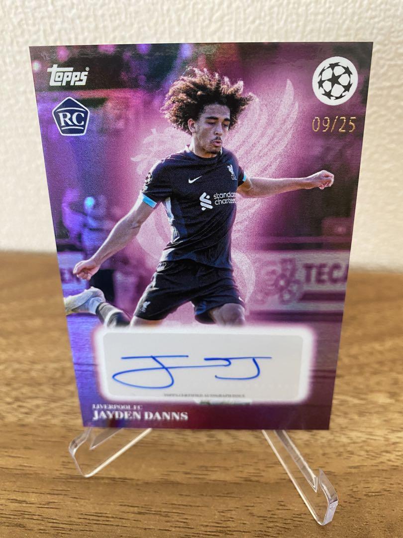 Topps Simplicidad Jayden Danns RC /25スポーツカード