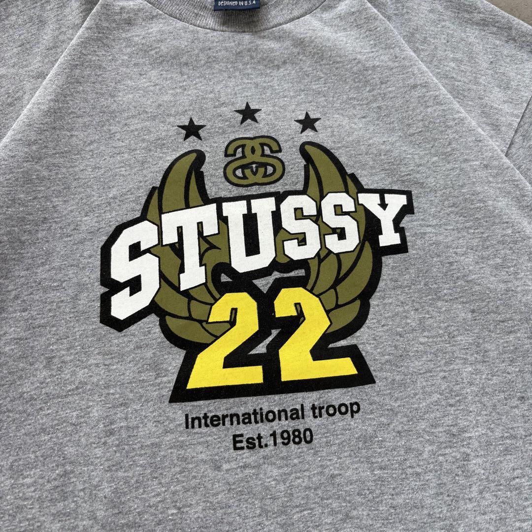 90s usa製　OLD STUSSY Tシャツ　プリント　vintage