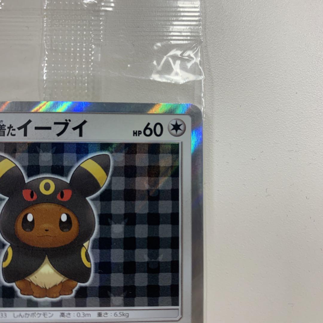 ポケモンカード　ポンチョを着たイーブイ　ブラッキー　未開封 ポケモン - ポケモンカード ポンチョを着たイーブイ 未開封