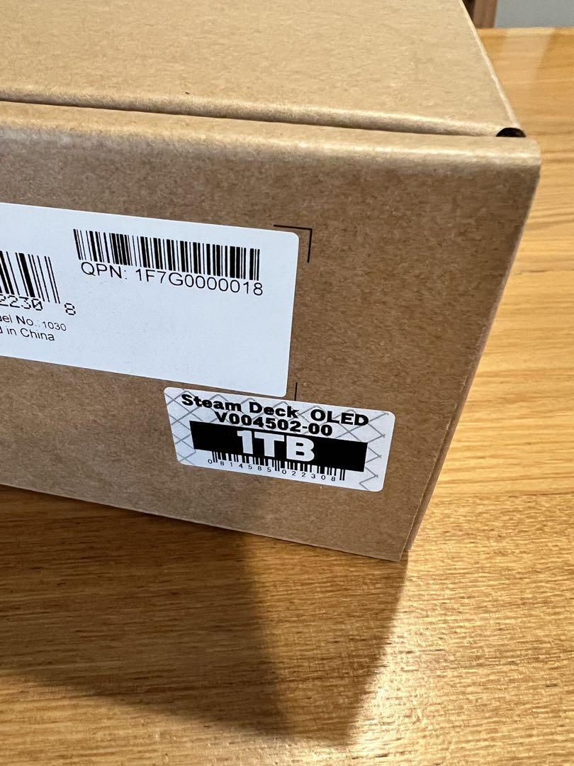 Steam Deck OLED 1TB SSD 本体 スチームデック 美品