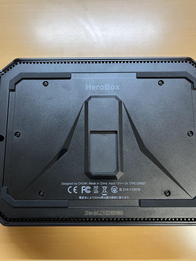 CHUWI HeroBox ミニPC Intel N100 8GB 256GB