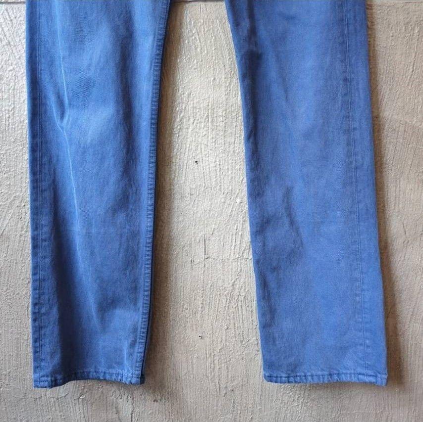 フランス製90s リーバイス501 染め加工 カラーデニムパンツ W33 L36
