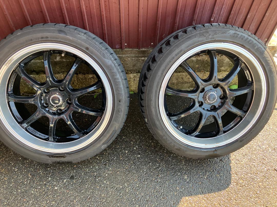 週末価格！①レイズ　57ゲイナー　18インチ　7.5j