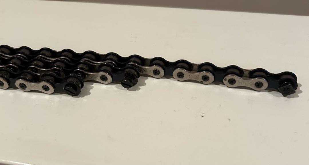 HKK Veltex Chain シルバー ‼️3本‼️小ギア2枚‼️