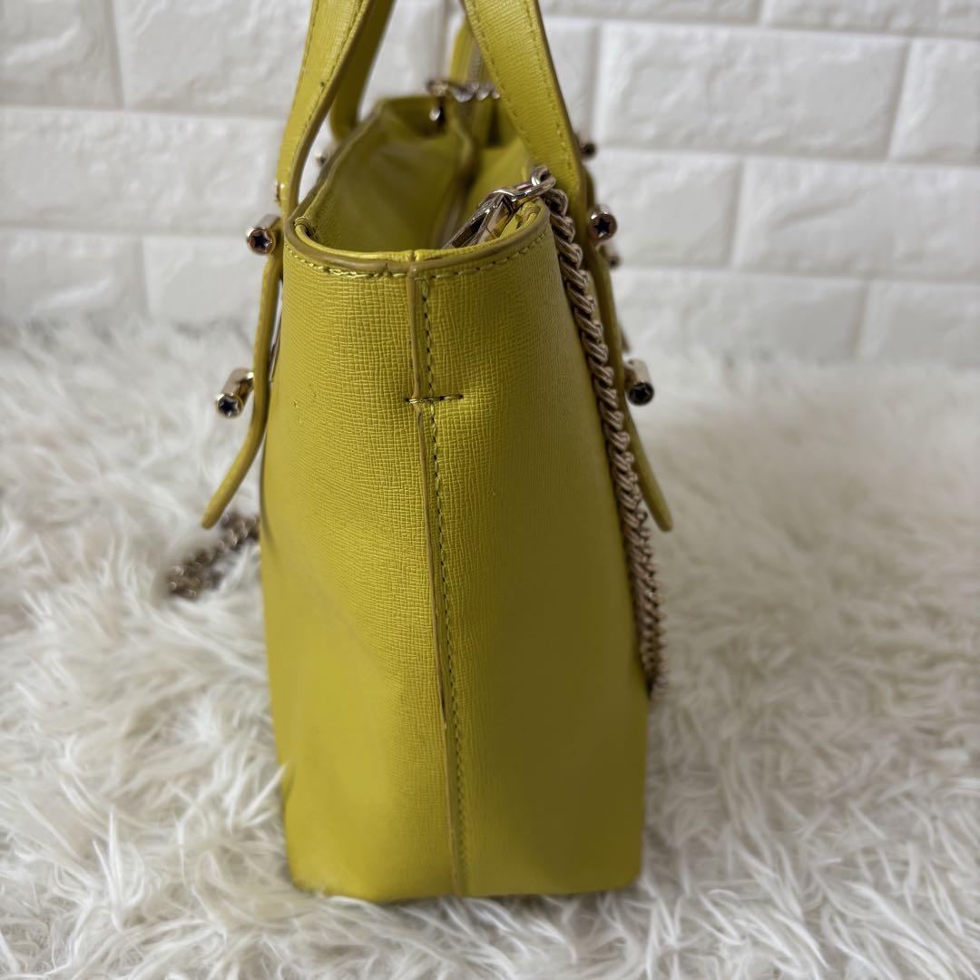 TOMMY HILFIGER✨レアカラー　2way チェーンショルダー　自立