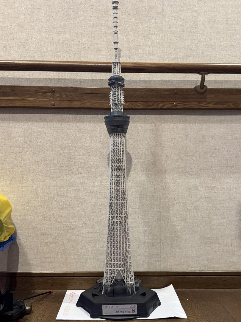 バンダイ　1/700 東京スカイツリー　プラモデル　完成品