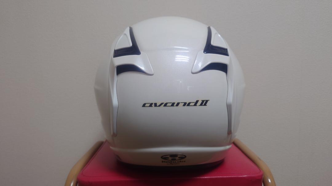 Kabuto avand II ホワイト ジェットヘルメット