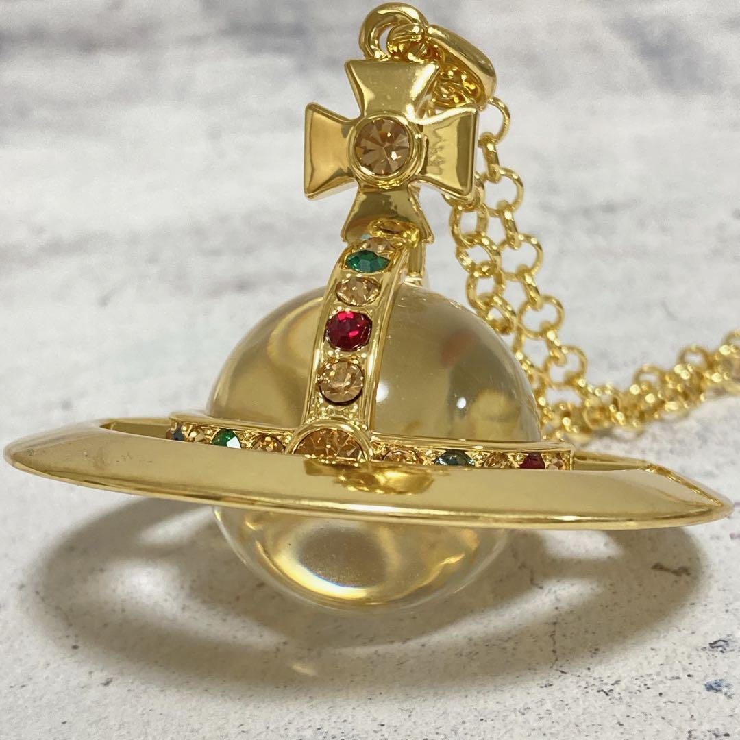 Vivienne Westwood ミディアムオーブネックレス　ゴールド Vivienne Westwood｜ミディアムオーブネックレス ゴールド