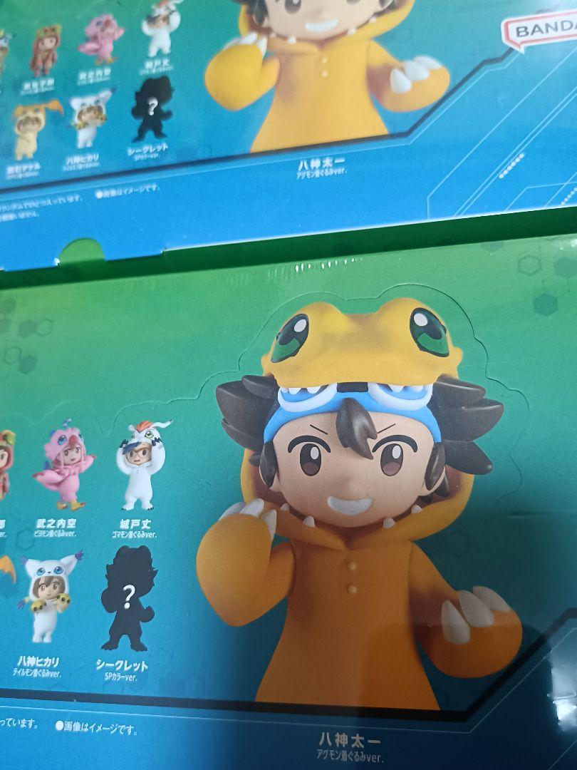 デジモンアドベンチャー　着ぐるみフィギュア　　2boxセット　バンダイ デジモンアドベンチャー 着ぐるみフィギュア 2boxセット