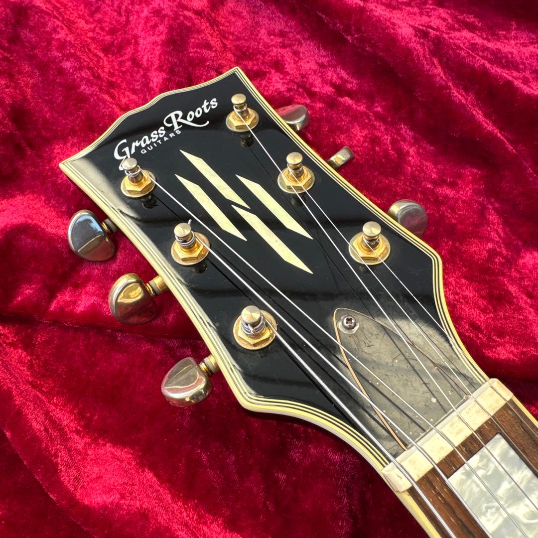 メンテ済 GrassRoots G-LP-CTM レスポールカスタムタイプ メンテ済 GrassRoots G-LP-CTM レスポールカスタムタイプ