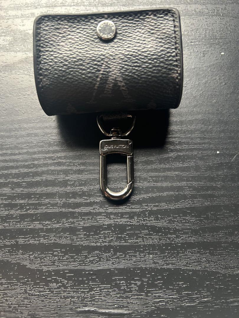 ルイヴィトン　AirPods Proケース　モノグラム エクリプス レザー 黒