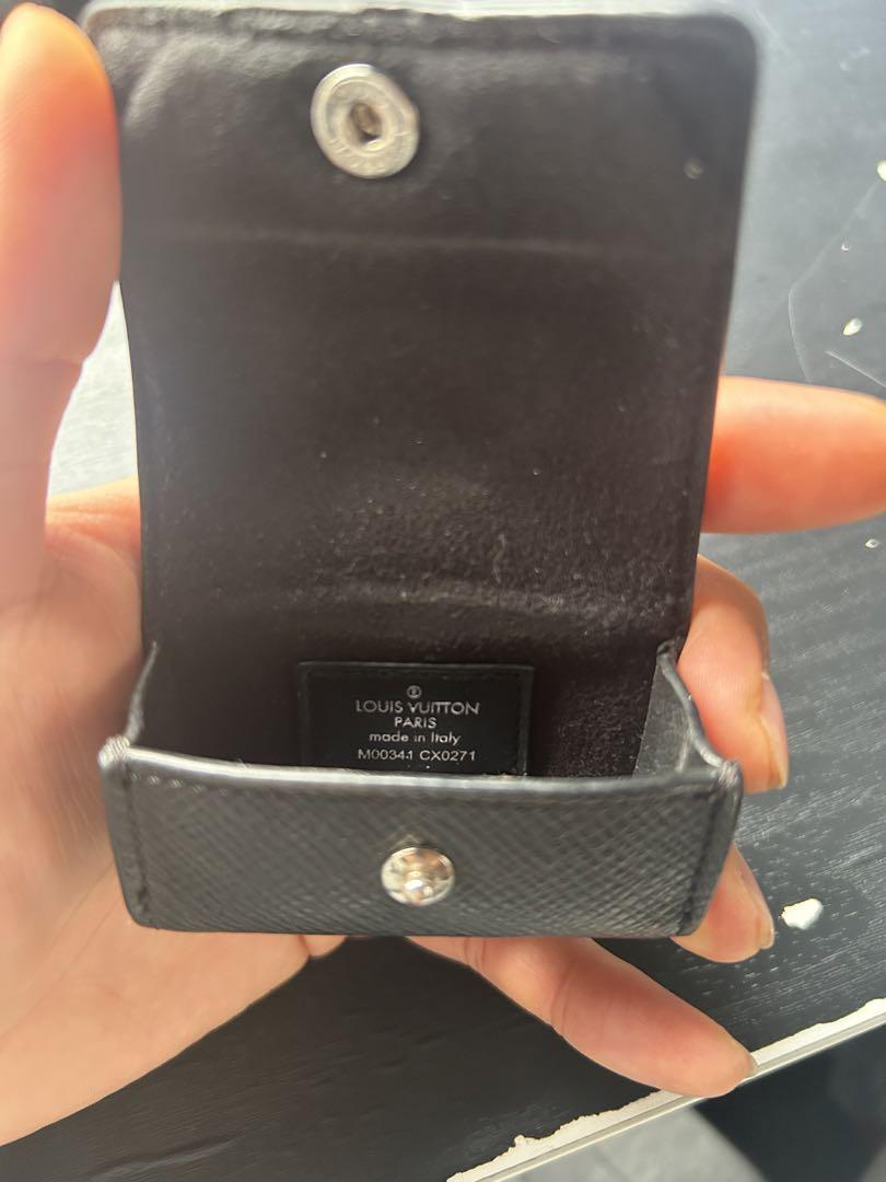 ルイヴィトン　AirPods Proケース　モノグラム エクリプス レザー 黒