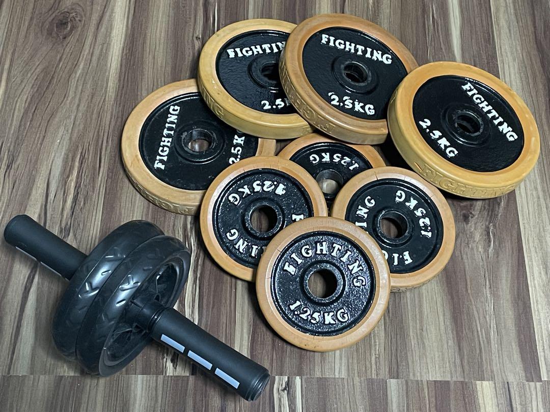 ファイティングロード ダンベル15kg(2.5kg×4/1.25kg×4)おまけ