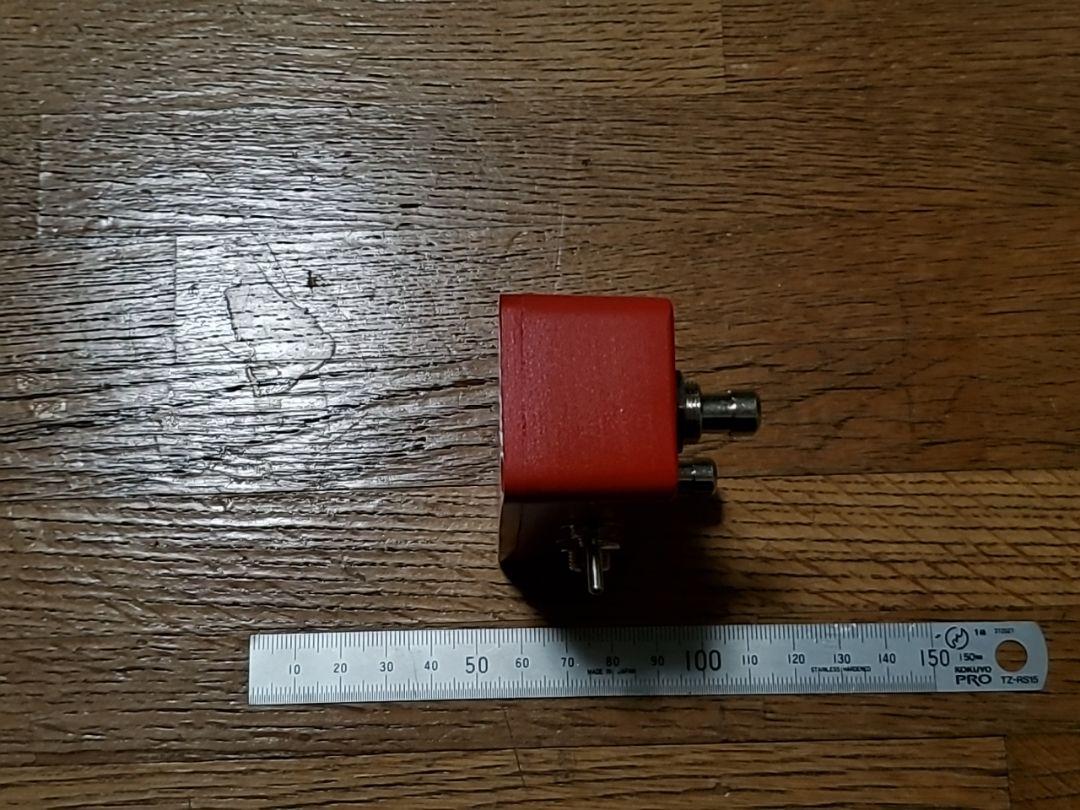 赤超小型左右入れ替えスイッチ付ソフトタイプモメンタリー、アンラッチフットスイッチ