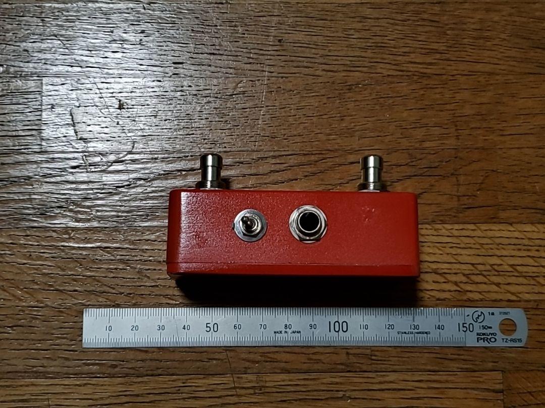 赤超小型左右入れ替えスイッチ付ソフトタイプモメンタリー、アンラッチフットスイッチ