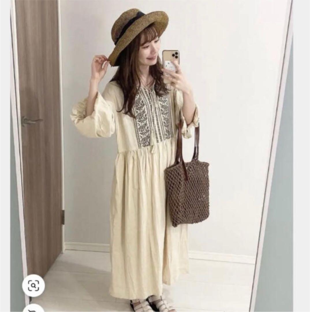 メルカリ ワンピース 夏 刺繍 ロングワンピース 8 000 中古や未使用のフリマ