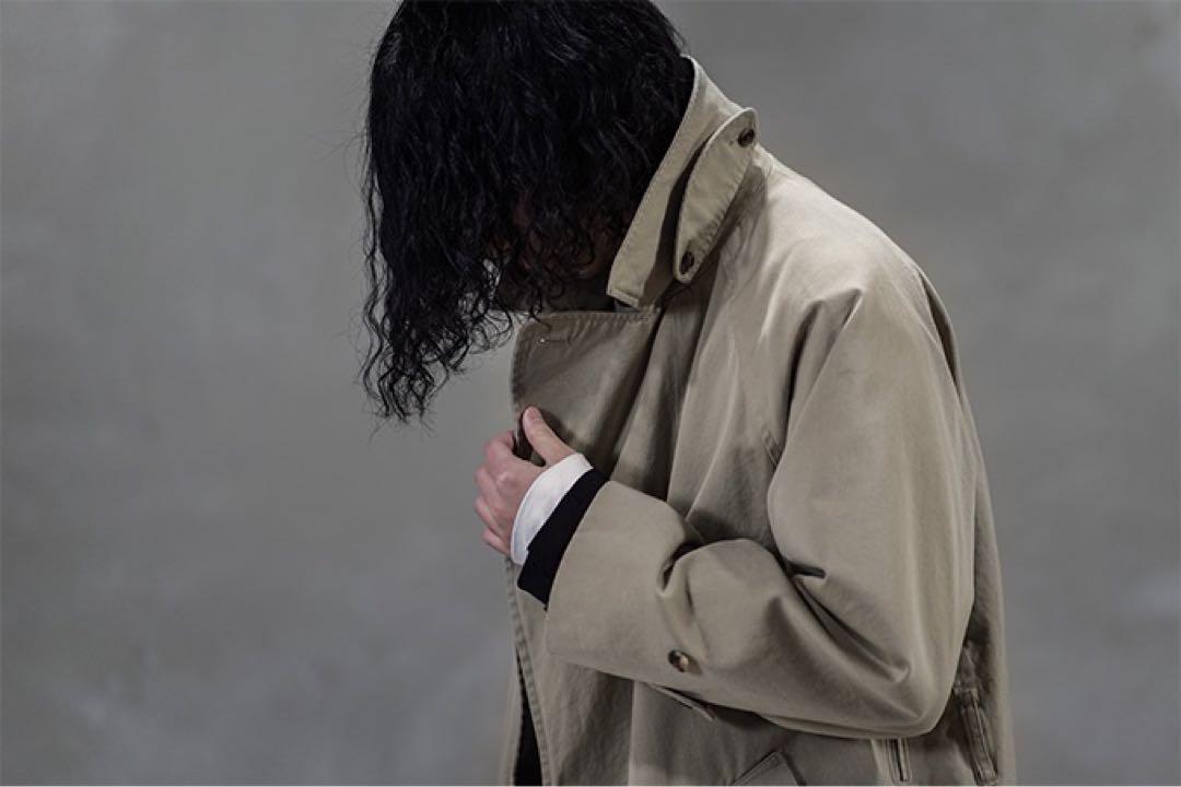 COMOLI ウォッシュドタイロッケンコート 21SS