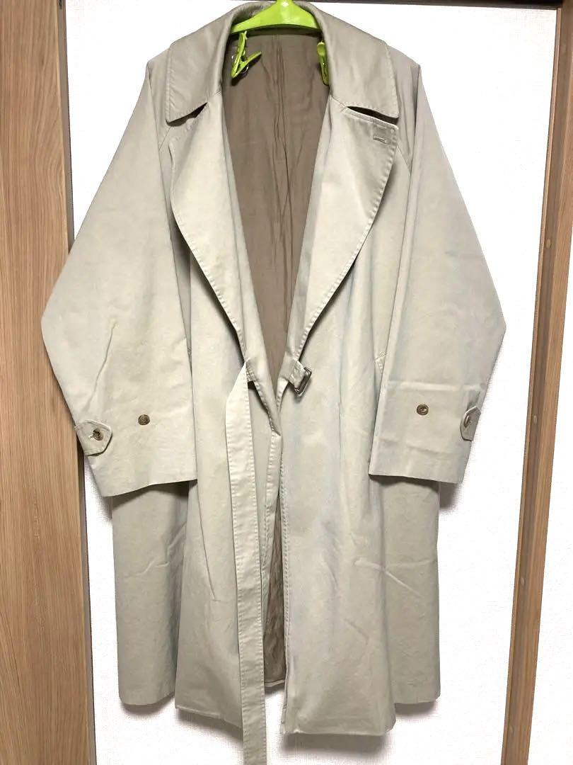 COMOLI ウォッシュドタイロッケンコート 21SS