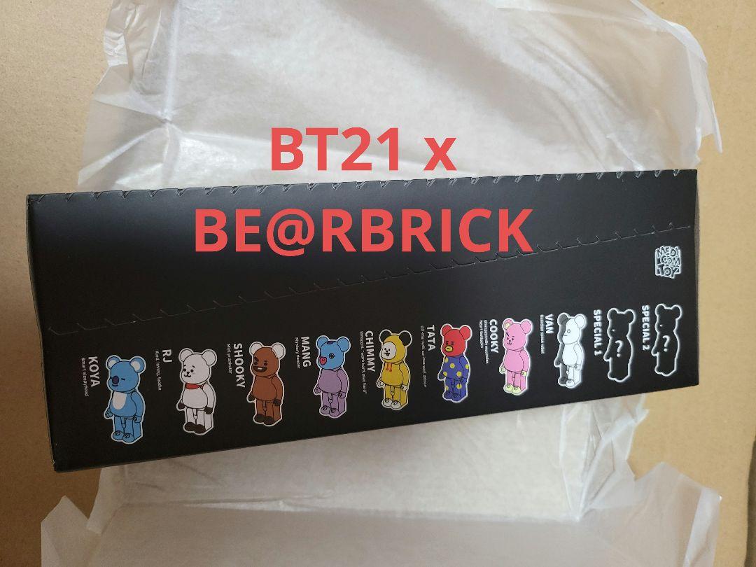 BT21×BE＠RBRICK(ベアブリック) 10個入りBOX