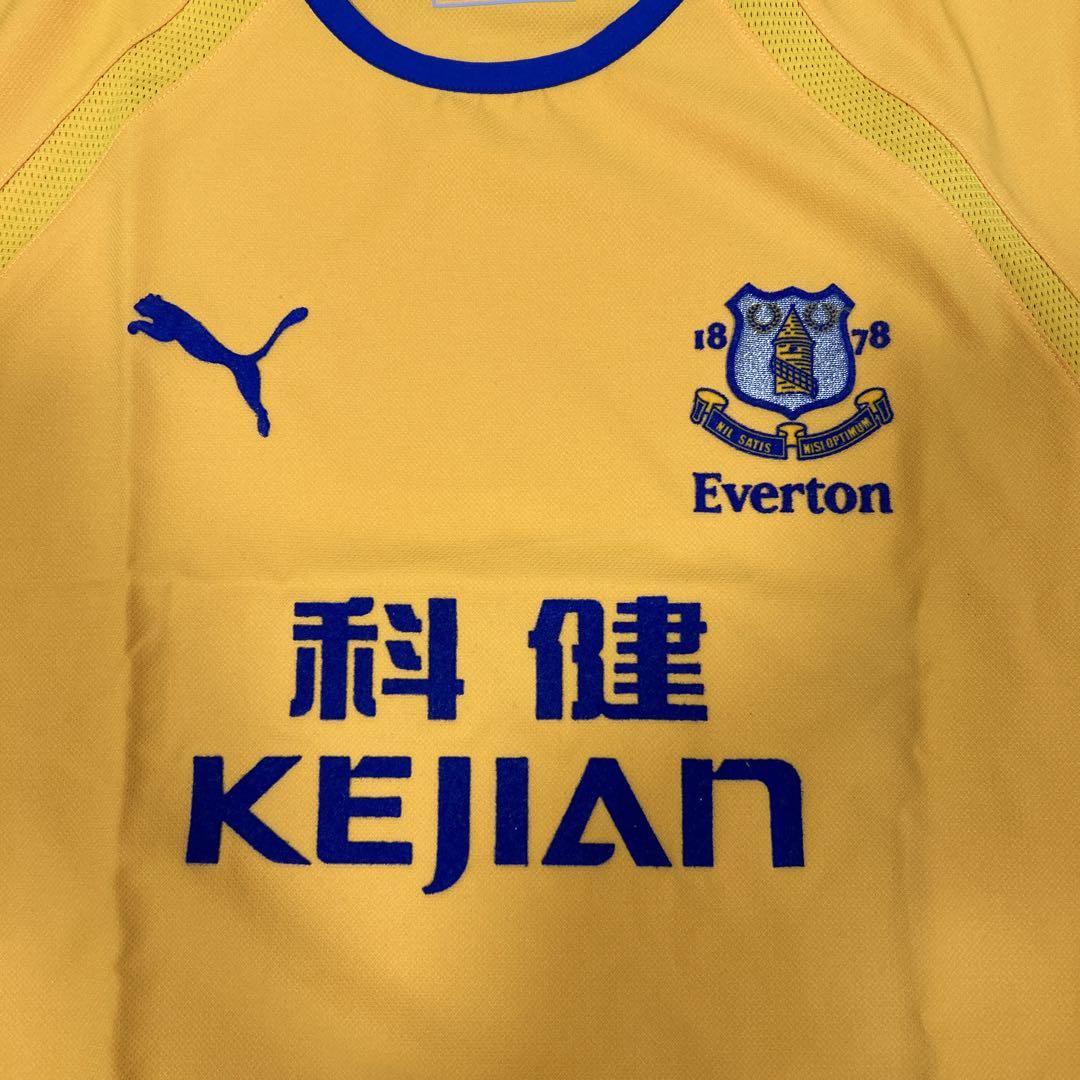 【希少】Everton 125周年記念ゲームシャツ　エバートン