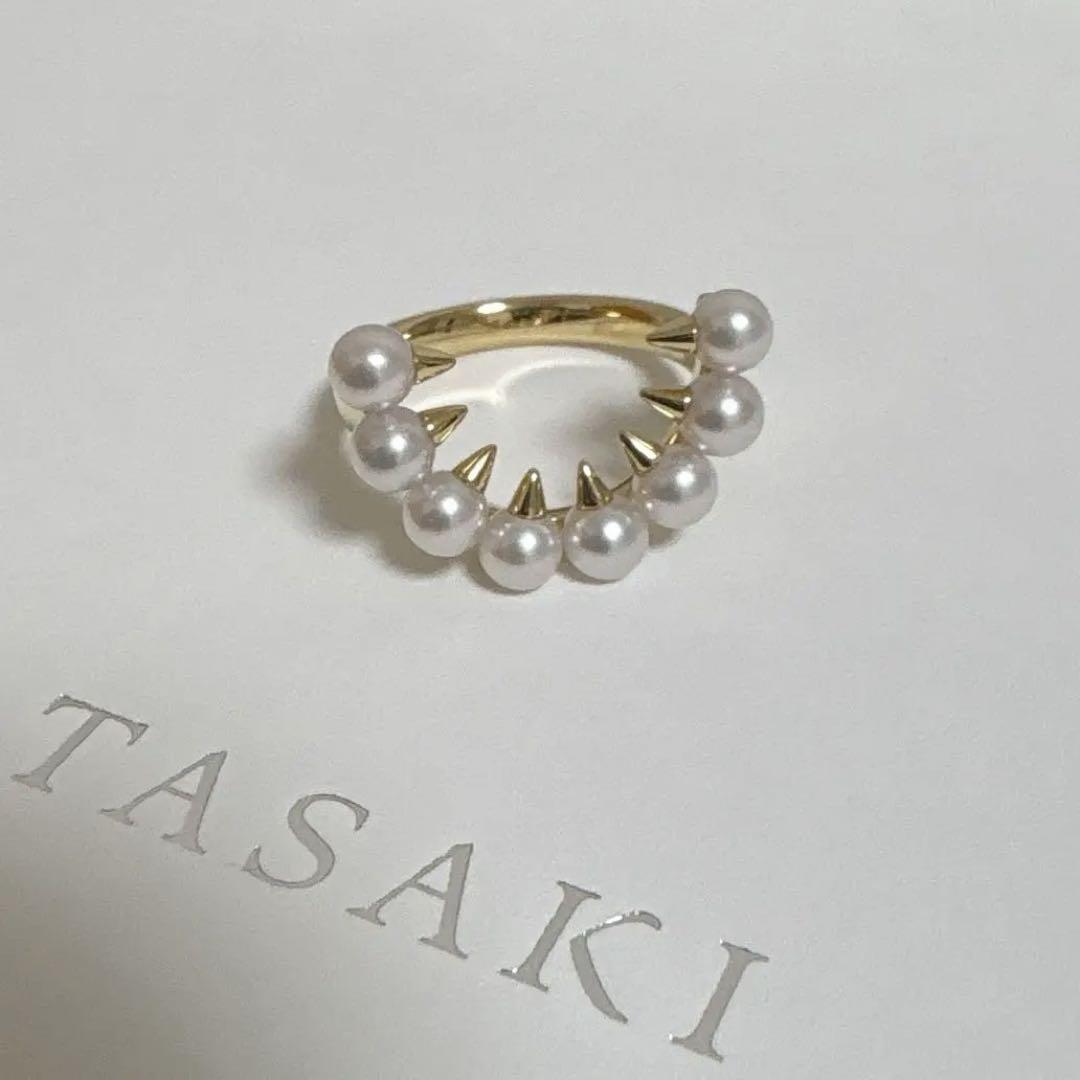 TASAKI デインジャープラスリング　あこやパール