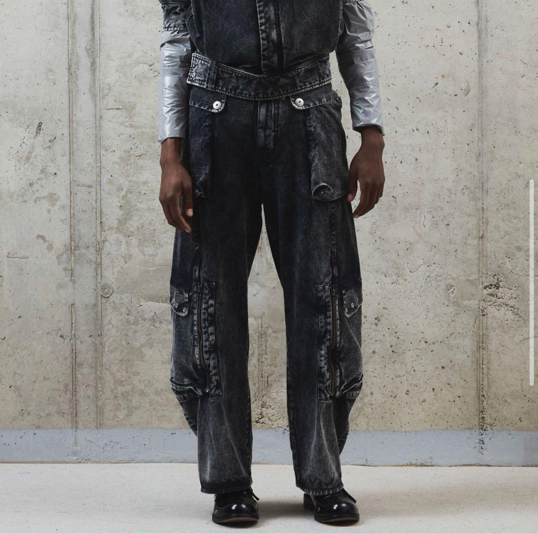 omar afridi 24ss totem cargo pants 44