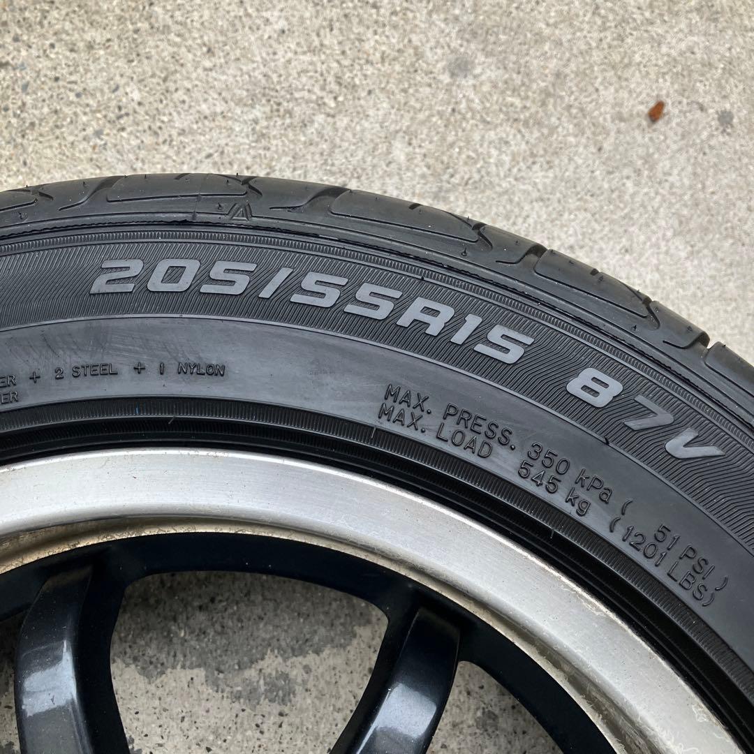 15インチ7j アルミホイール