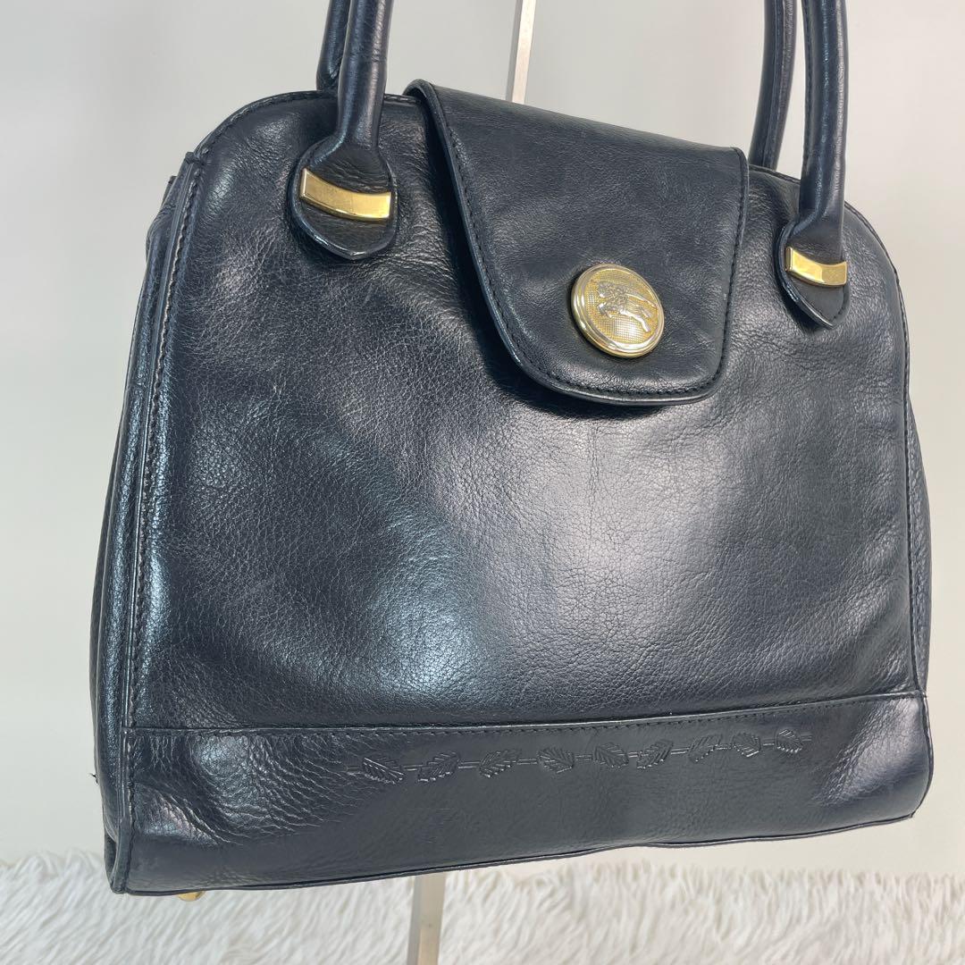 Burberrys バーバリー ハンドバッグ レザー ヴィンテージバッグ 画像3