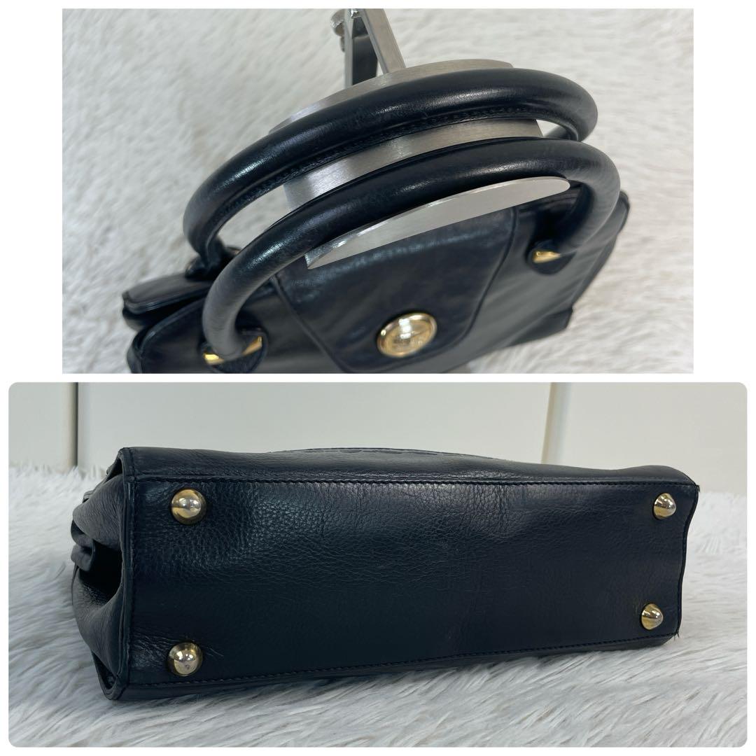 Burberrys バーバリー ハンドバッグ レザー ヴィンテージバッグ 画像5