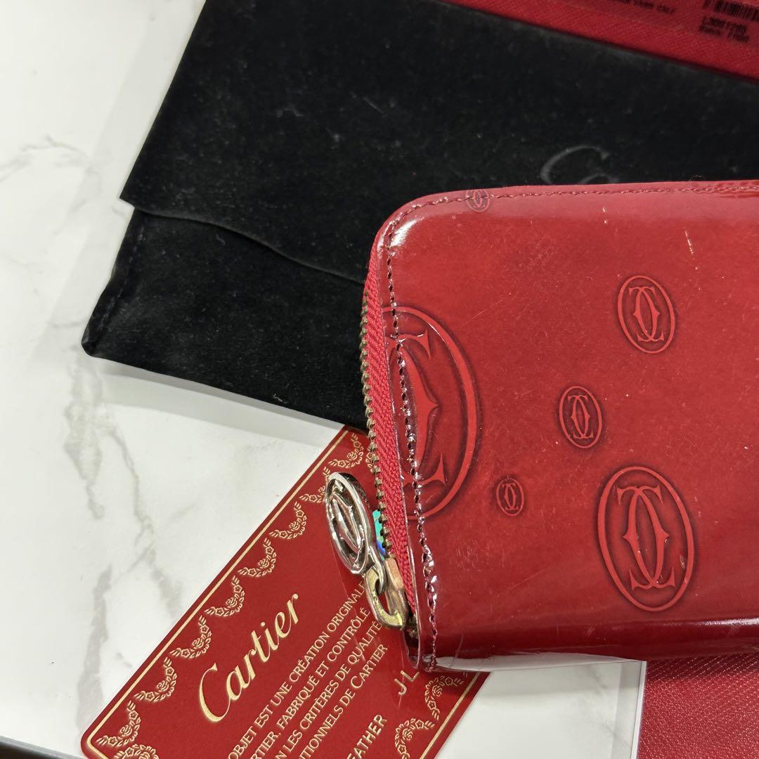 新品同様‼️ カルティエ 財布 長財布 ハッピーバースデー