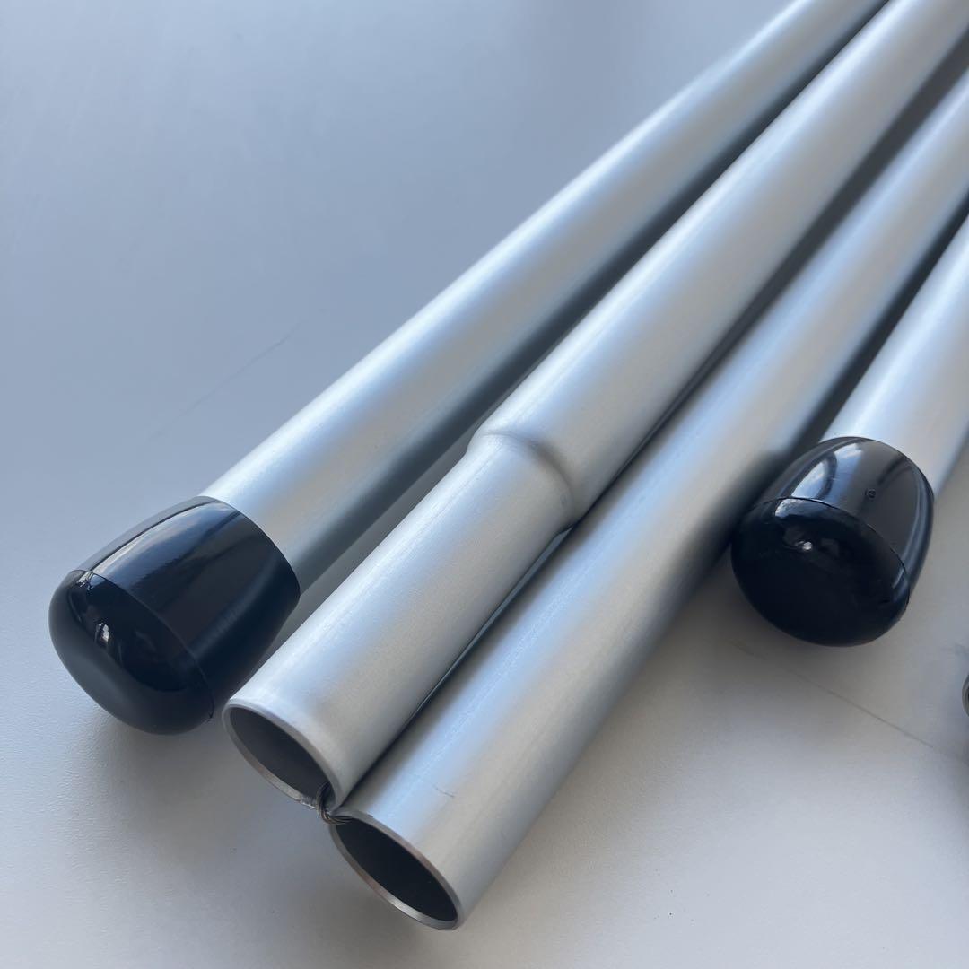 スノーピーク ウイングポール240cm / アルミポール170cm セット