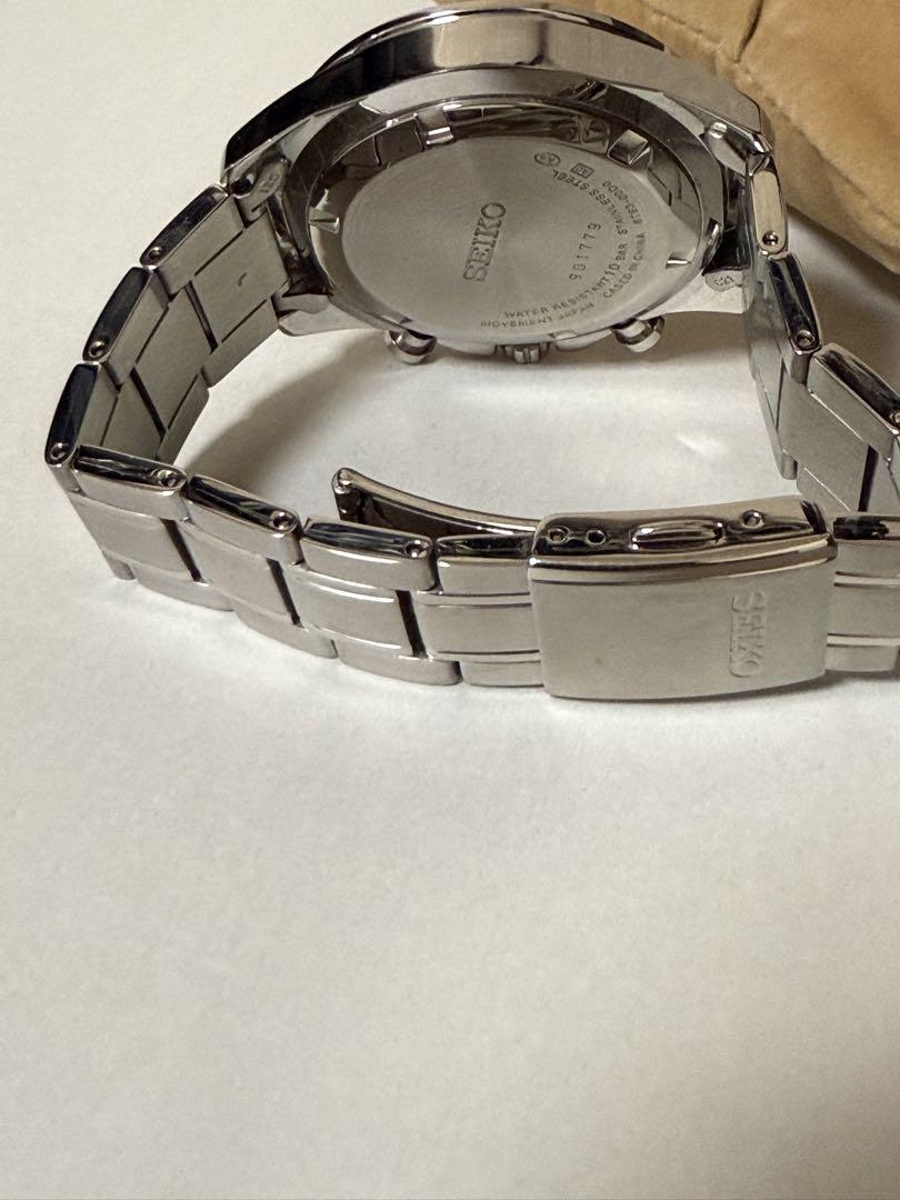 SEIKO クロノグラフ 6T63-00D0