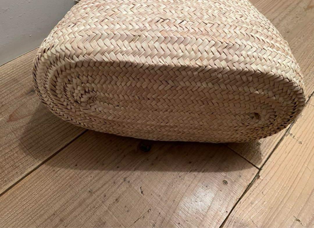ワランヤワン モロッコ カゴバック ボルガ 丸底 バスケット