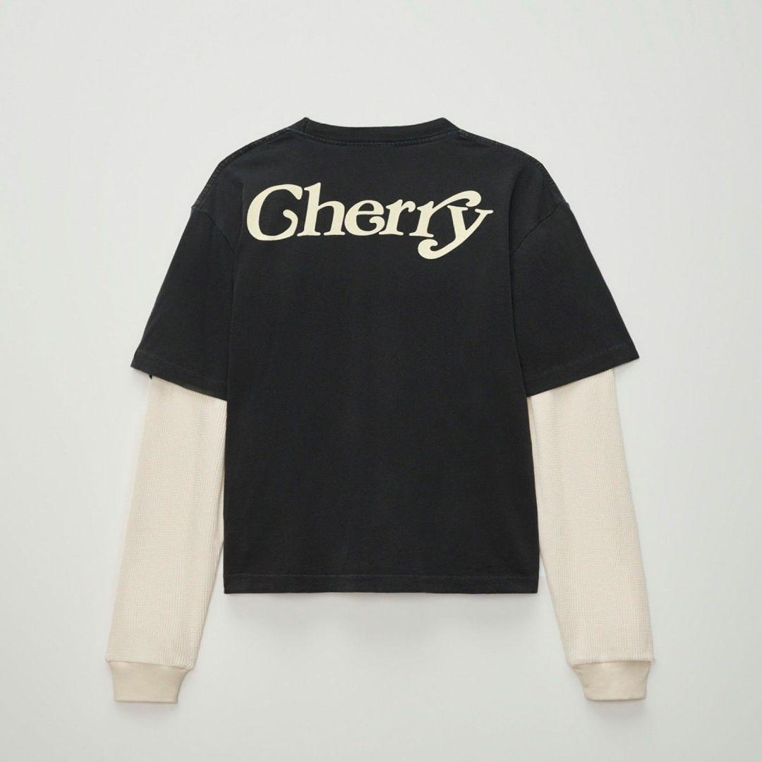 トップス Cherry GDC Boxy Pocket Thermal L/S