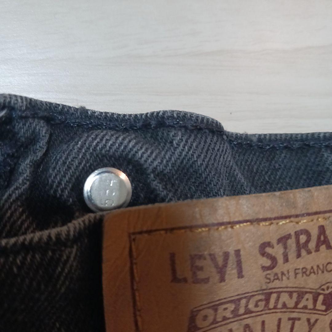 90s USA製 Levi's ブラック デニム ショーツ パンツ