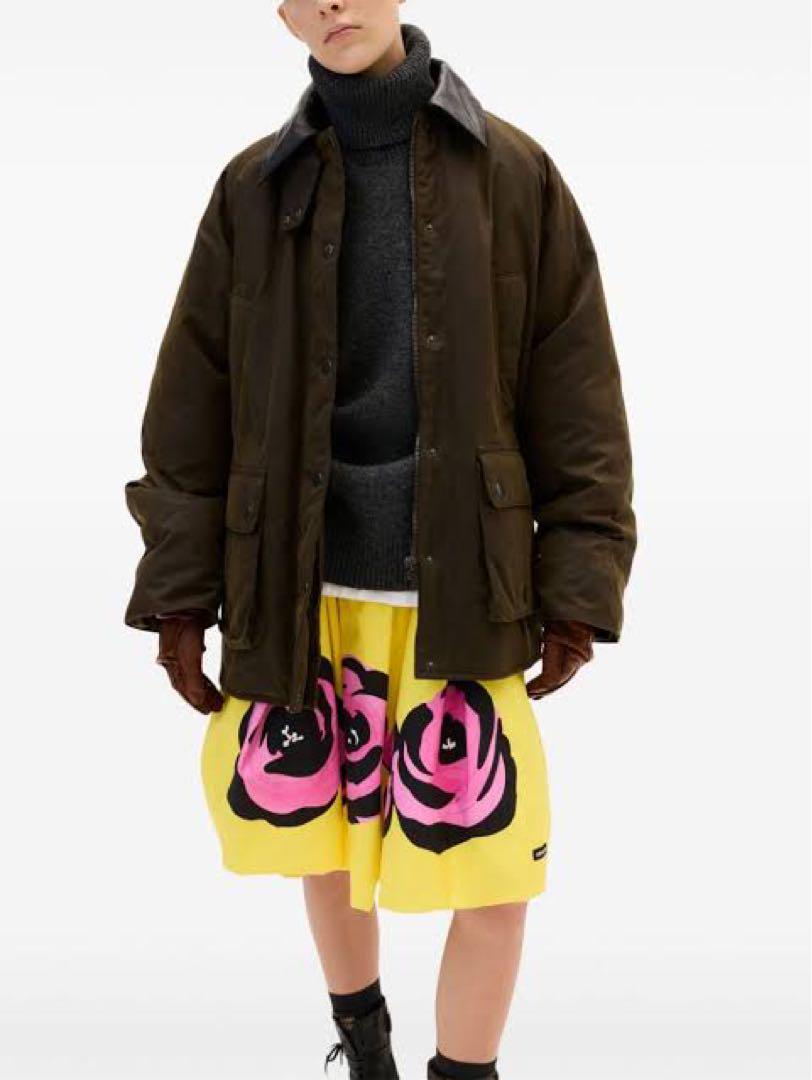 miumiu ワックスジャケット　ブルゾン