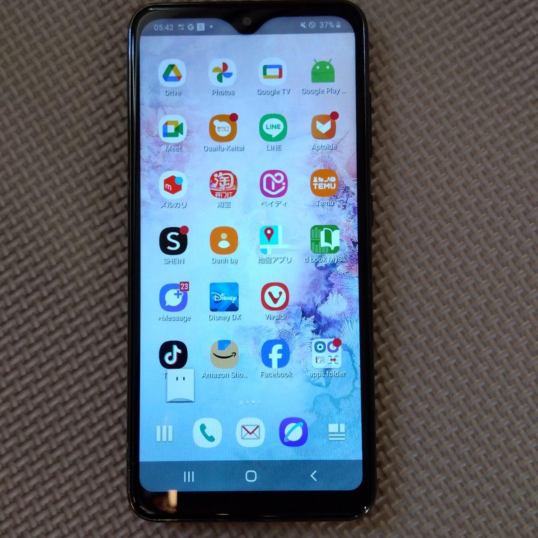 Galaxy スマートフォン ブラックSC-02M