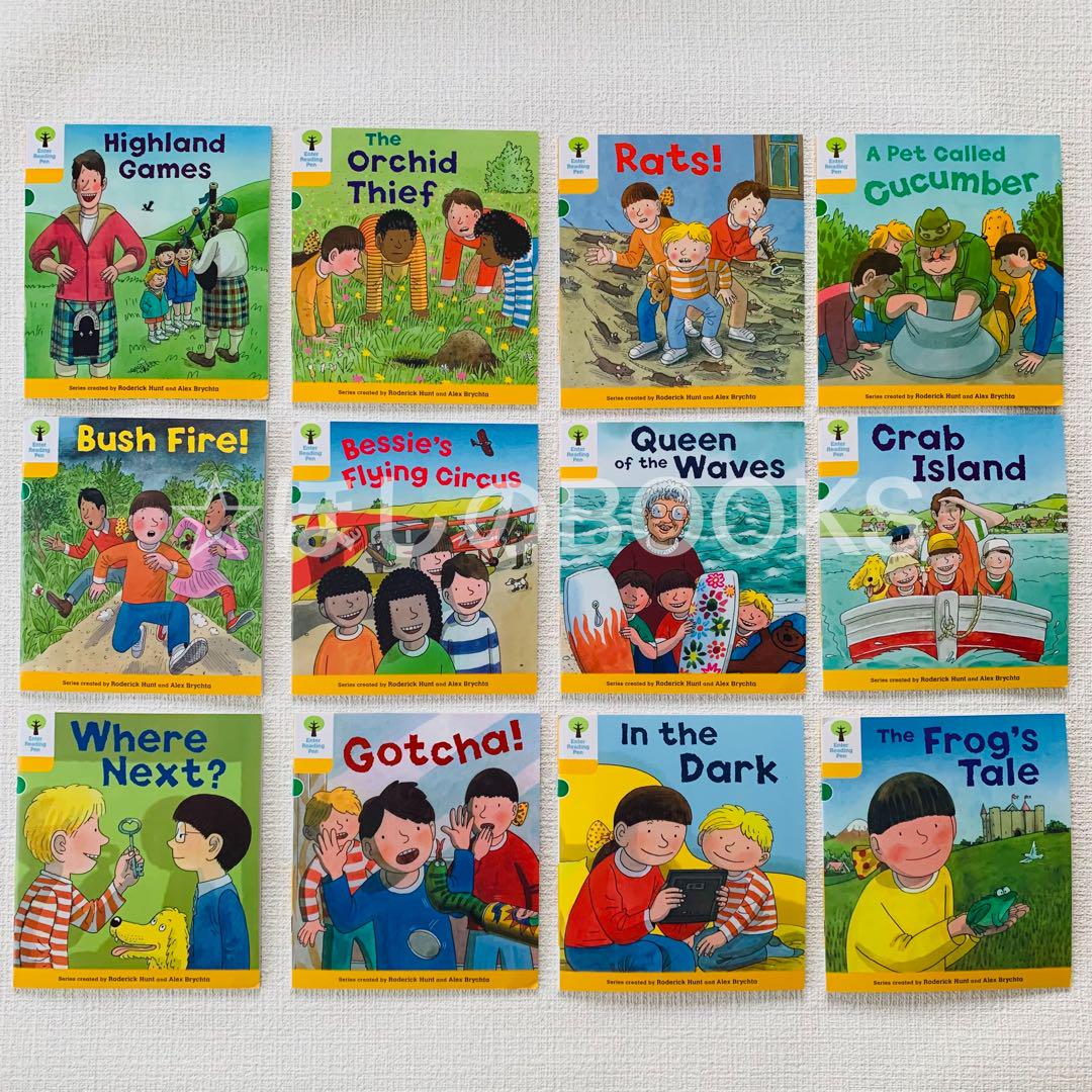 Oxford reading tree stage2-5英語絵本ORT 165冊 オックスフォード・リーディング・ツリー Stage2 Stories CD
