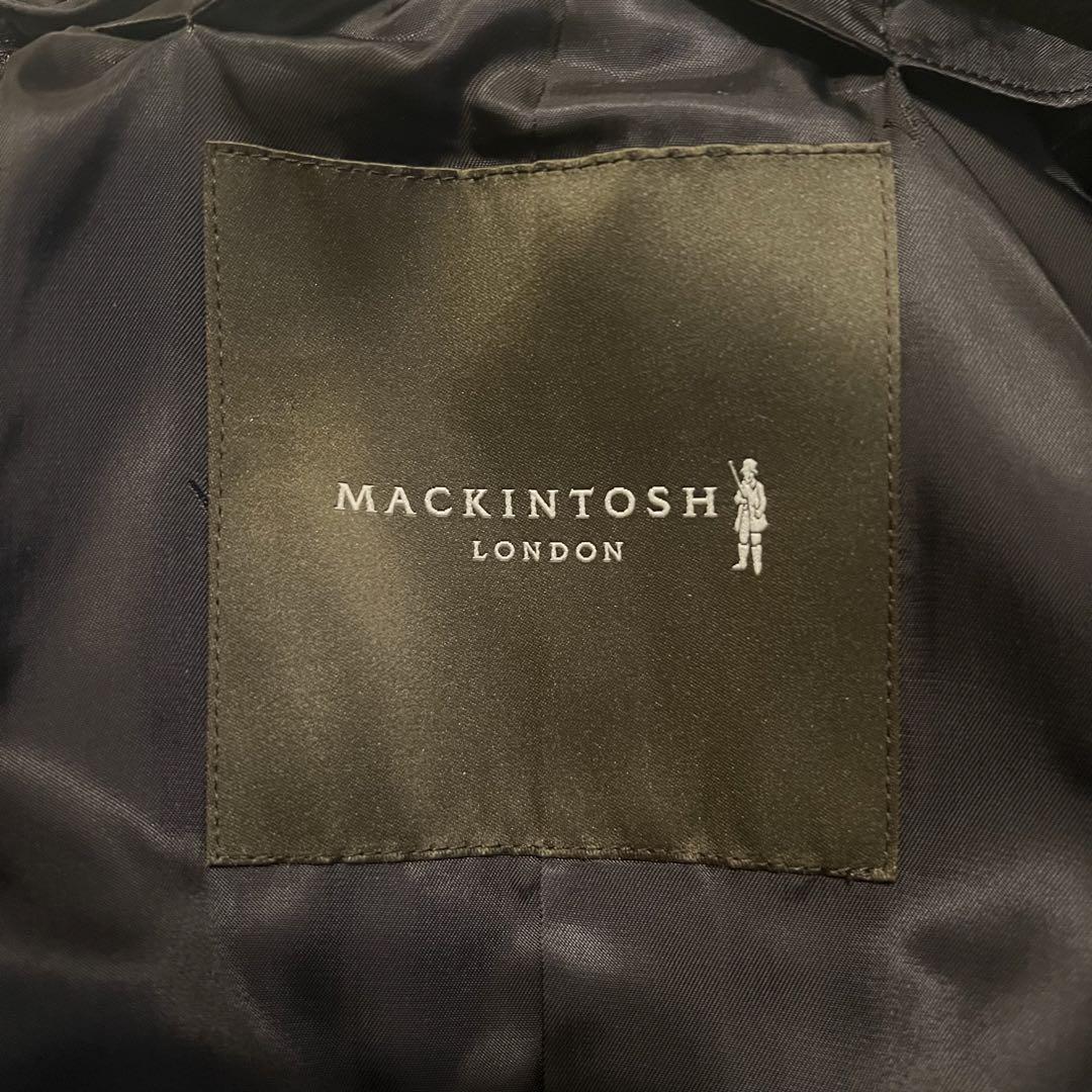 MACKINTOSH LONDON シームレス ダウンコート 黒