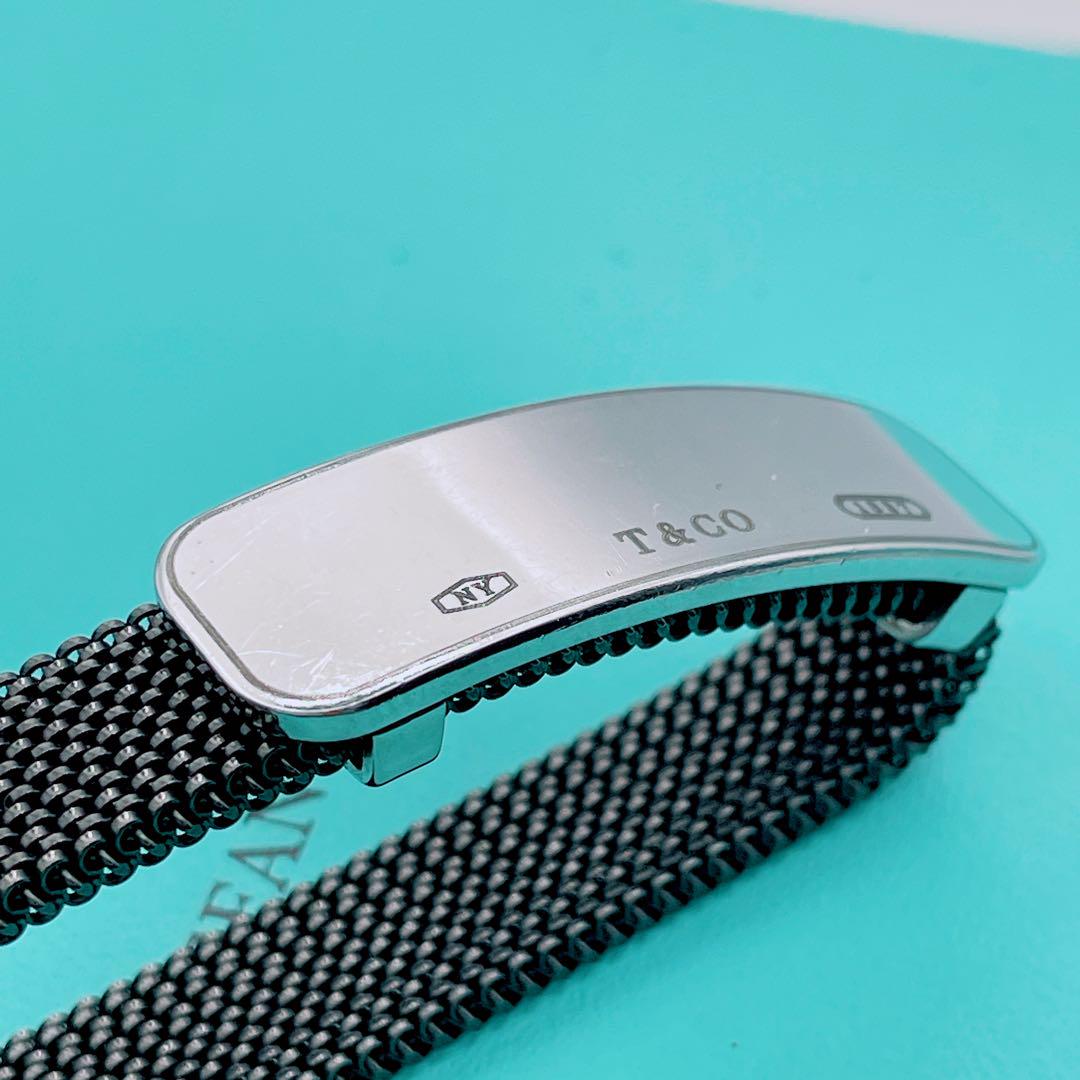 Tiffany & Co. 希少　メッシュ　ブレスレット　プレート　ID