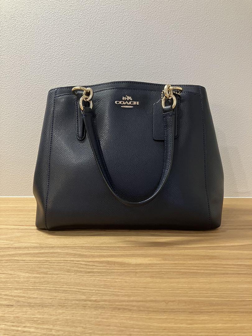 【美品】COACH ネイビー バッグ