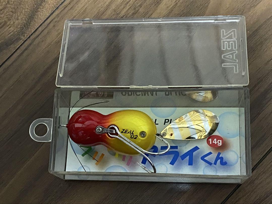 本格派ま！ 新品未使用ZEAL【ジタバタアライくん他5個セット】'00'02 ルアー・フライ