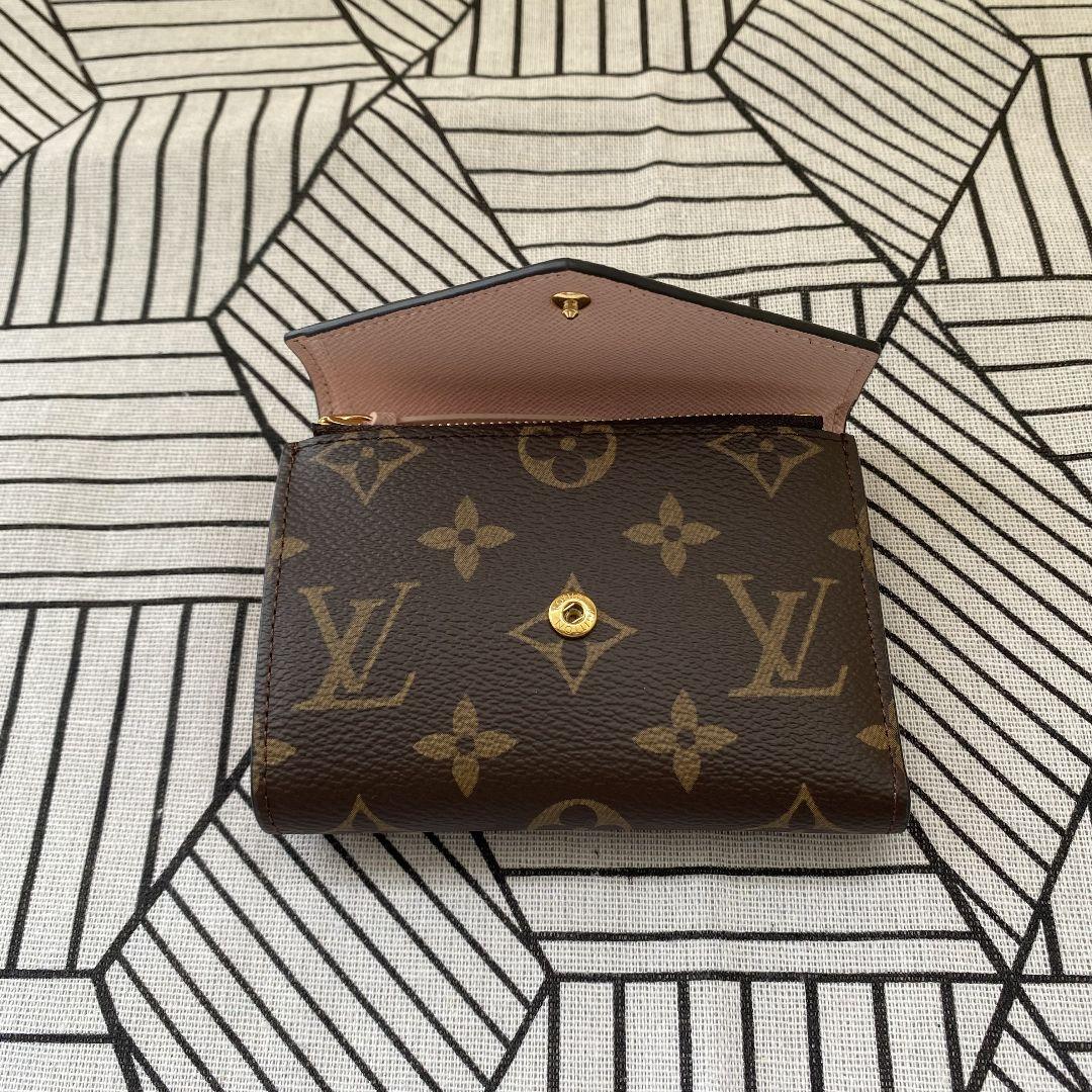 LOUIS VUITTONポルトフォイユヴィクトリーヌ 折り財布 画像8