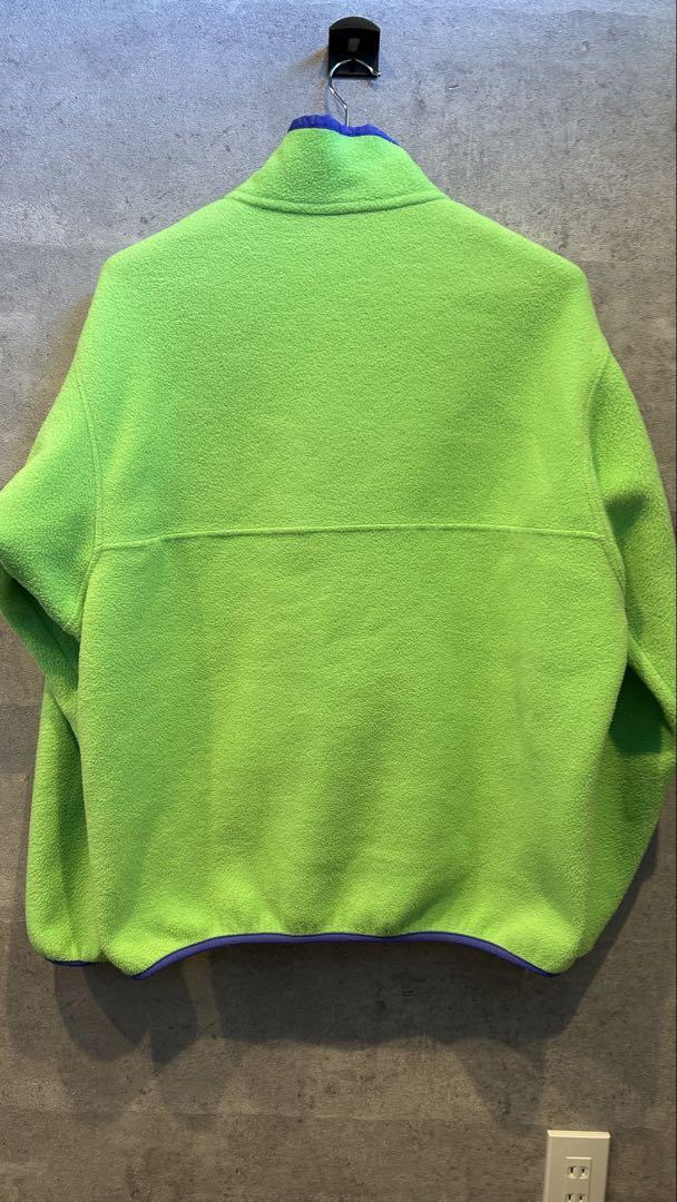 希少Patagonia 蛍光グリーン スナップT XL パタゴニア　ダスパーカー