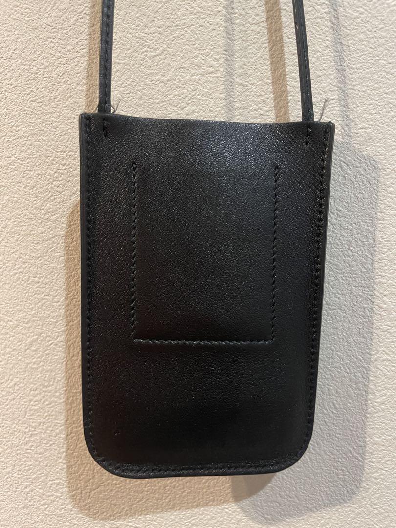 JIL SANDER フォンケース　ブラック