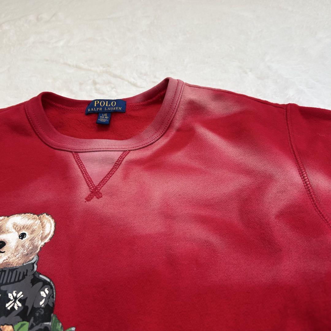 RALPH LAUREN ラルフローレン ポロベア クリスマス トレーナー 7 ラルフローレン♡ポロベアスウェットトレーナー クリスマス