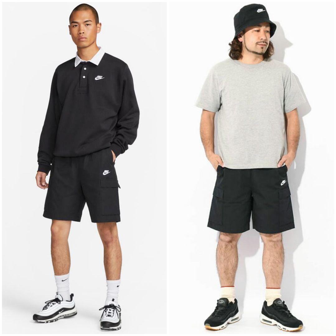 ナイキ カーゴ バギー ショートパンツ ハーフパンツ ショーツ BK 新品XXL